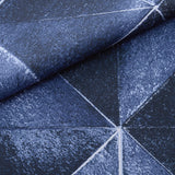 無限 生地 ネイビーブルー