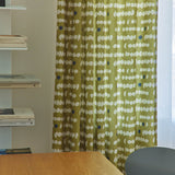 Tomoko Murata(ムラタトモコ)の Light dots カーテン イエロー