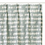 Tomoko Murata(ムラタトモコ)の Light dots カーテン グレー