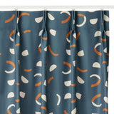 Soil カーテン ネイビー