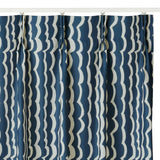 Tomoko Murata(ムラタトモコ)の Ripple カーテン ネイビー