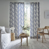 Ai Flowers カーテン インデコブルー