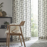 frumafar. (フラマファー) デザイン Flowers Shadow カーテン グレー