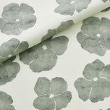 Flowers Shadow 生地 グレー