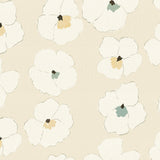 Warhol Garden 生地 クリームベージュ