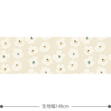 Warhol Garden 生地 クリームベージュ