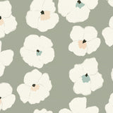 Warhol Garden 生地 グレー