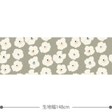 Warhol Garden 生地 グレー