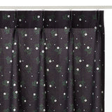 frumafar. (フラマファー) デザイン Paris Daisy カーテン ミッドナイトブラック