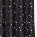 Paris Daisy カーテン ミッドナイトブラック