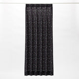 Paris Daisy カーテン ミッドナイトブラック