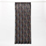 Night Garden カーテン ミッドナイトブラック