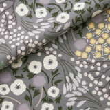 Night Garden 生地 スレートグレー