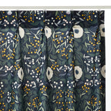 frumafar.(フラマファー)デザイン Anemone カーテン ミッドナイトブラック