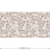 Leaves and Berries 生地 ダスティピンク