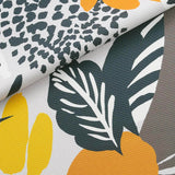 cactus カーテン グレー