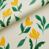 Floret Flowers カーテン イエロー