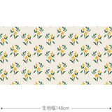 Floret Flowers 生地 イエロー