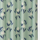 Floret Flowers カーテン ミントグリーン