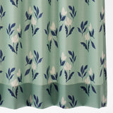 Floret Flowers カーテン ミントグリーン