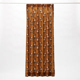 Floret Flowers カーテン ブラウン