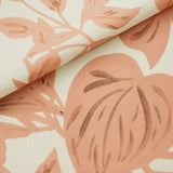 Leaves 生地 ピンク