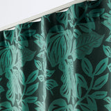 Leaves カーテン ダークグリーン