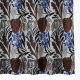 Plants カーテン グレー