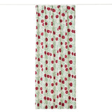 Floral Vines カーテン レッド