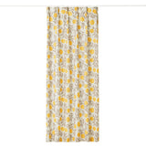 Floral Vines カーテン イエロー