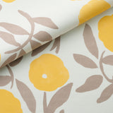 Sarahbel (サラベル) Floral Vines 生地 イエロー