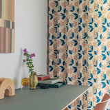 Sarahbel (サラベル) Petite Flowers カーテン ピンクベージュ