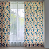 Petite Flowers カーテン ピンクベージュ