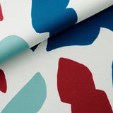 Sarahbel (サラベル) Shapes 生地 レッド ブルー