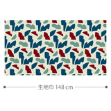 Shapes 生地 レッド ブルー