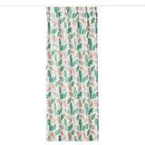 Shapes カーテン ペールピンク ブルー