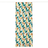 Shapes カーテン ブラウン グリーン