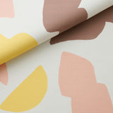 Sarahbel (サラベル) Shapes 生地 ペールピンク グレー