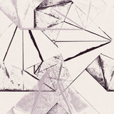 BONE カーテン パープル アイボリー