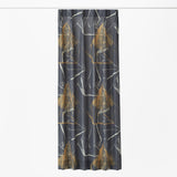 BONE カーテン イエローブラウン グレー