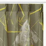 BONE カーテン イエローグリーン