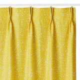 YUKO KATSUKI (香月 裕子) デザイン ぐるぐる カーテン イエロー