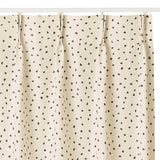 YUKO KATSUKI (香月 裕子) デザイン てんてん カーテン ブラック