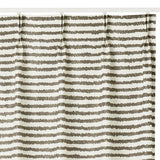 YUKO KATSUKI (香月 裕子) デザイン しましま カーテン ブラック