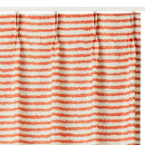 YUKO KATSUKI (香月 裕子) デザイン しましま カーテン レッド