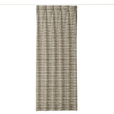 しましま カーテン ブラック アイボリー