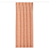 しましま カーテン ブリック アイボリー