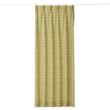 しましま カーテン カーキ アイボリー