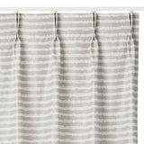 YUKO KATSUKI (香月 裕子) デザイン しましま カーテン グレー アイボリー