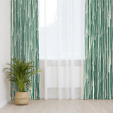 Folkdrakter カーテン ダークグリーン